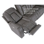 Daniel Triple Power Home Theater Leather Recliner With Built-in Speakers - Image 15