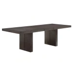 Evan 5-piece 78-96-inch Dining Set With 4 Eggshell Linen-look Side Chairs - Image 14