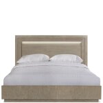 Cascade King Illuminated Panel Upholstered Storage Bed - Image 5