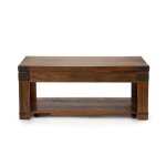 Arusha, Lift-top Cocktail Table, Castered - Image 6