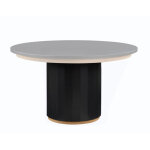 Magnolia Polygonal Circular Table Base, Black