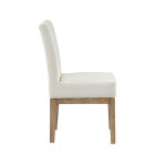 Aubrey 5-piece 54″ Round Dining Table Set, Driftwood - Image 14