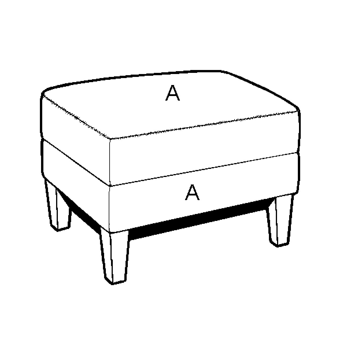 90c8e2b8da1af7e1972cc06ce9a237d9 2467 Ottoman - Stationary chair program - Image 1