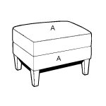 2467 Ottoman - Stationary chair program