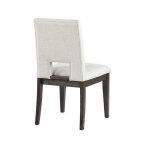Evan 5-piece 78-96-inch Dining Set With 4 Eggshell Linen-look Side Chairs - Image 12