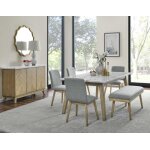 Vida Upholstered Side Chair, Gray - Image 7
