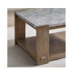 Libby Sintered Stone Sofa Table