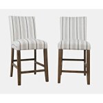 Eastern Tides Upholstered Counter Stool 2/ctn - Image 9