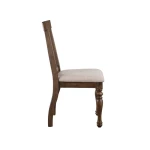 Joanna Side Chair, Brown - Image 4