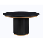 Magnolia 52-inch Round Table Top, Black - Image 8
