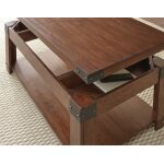 Arusha, Lift-top Cocktail Table, Castered - Image 3