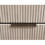 Henry 65″ 6-drawer Reeded Dresser, Tan Finish - Image 13