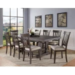 Napa 7-piece Dining Set(table, 2 Upholstered & 4 Side Chairs) - Image 5