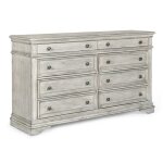 Highland Park Dresser/mirror, Cathedral White - Image 3