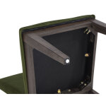 Evan 6-piece 78-96-inch Table Set With Green Velvet Chairs - Image 21