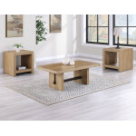 Aubrey, 48″ Cocktail Table, Driftwood Finish - Image 9
