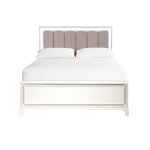 Cassie Queen Illuminating 4-piece Glam Queen Bedroom Set - Image 5