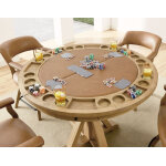 Rylie 6-piece Counter Game Dining Set, Natural Finish - Image 9