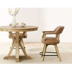 Rylie 6-piece Counter Game Dining Set, Natural Finish - Image 3