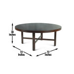 Hartford 72-inch Round Dining Table - Image 9