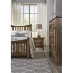 Maple Road Cal King Slat Poster Bed - Image 7