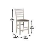 Abacus 24″ Counter Stool - Image 7