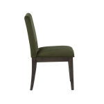 Evan 6-piece 78-96-inch Table Set With Green Velvet Chairs - Image 16