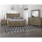 Cool Rustic King X Bed With X Footboard - Image 3