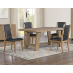 Orinda 5-piece 72-108-inch Dining Table Set With 4 Side Chairs - Image 3