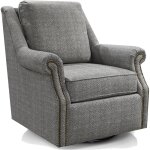 Annie Swivel Glider With Nails