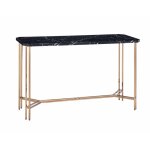 Daxton Faux-marble Top Sofa Table - Image 3