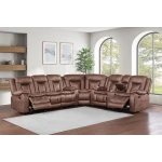 Morello Brown Sectional Motion Collection
