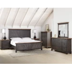 Bear Creek Brown 4-piece King Set(king Bed/ns/dresser/mir) - Image 2