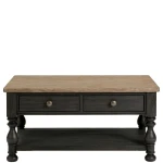 Barrington Two Tone Rectangle Cocktail Table - Image 2