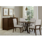Crafted Cherry Dining by Ben & Erin Napier UPH SIDE CHAIR OATMEAL FABRIC - Image 8