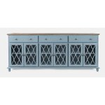 Aurora Hills 6 Door Accent Cabinet