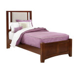 Bonanza TWIN UPHOLSTERED BED 3/3 - LINEN