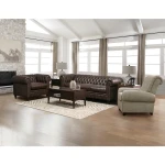 Rondell Leather Sofa - Image 4