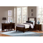 Bonanza TWIN UPHOLSTERED STORAGE BED 3/3 - LINEN - Image 5