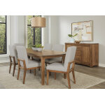 Crafted Cherry Dining by Ben & Erin Napier UPH SIDE CHAIR OATMEAL FABRIC - Image 5