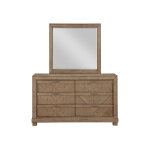 Montana Dresser And Mirror, Sand
