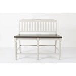Orchard Park Slatback Counter Bench - Image 4