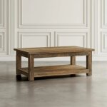 Reclamation Salvaged Wood Rectangle Coffee Table - Image 6