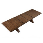 Auburn 86-126-inch Dining Table Top With 2-20-inch Leaves - Image 4