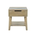 Calgary Sintered Stone Inlay End Table - Image 4
