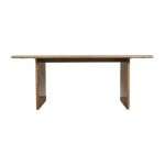 Burke Solid Wood Slab Dining Table