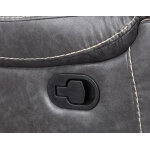 Keily Sofa, Manual Reclining, Drop-down Console, Grey - Image 12