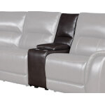 Alexandria Lift-top Console, Chocolate