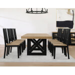 Magnolia 5-piece 72-108-inch Dining Set - Image 3