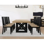 Magnolia 5-piece 72-108-inch Dining Set - Image 2